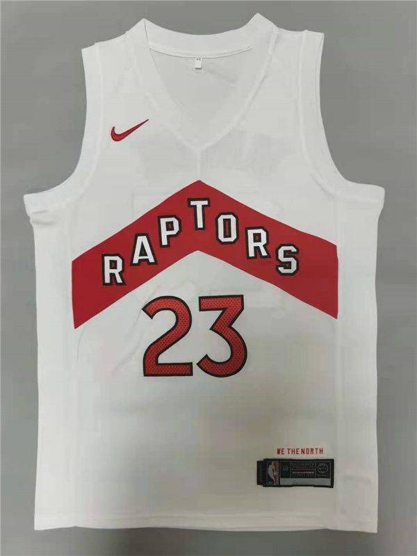 Cheap Men Toronto Raptors 23 Vanvleet White 2021 Nike Game NBA Jersey